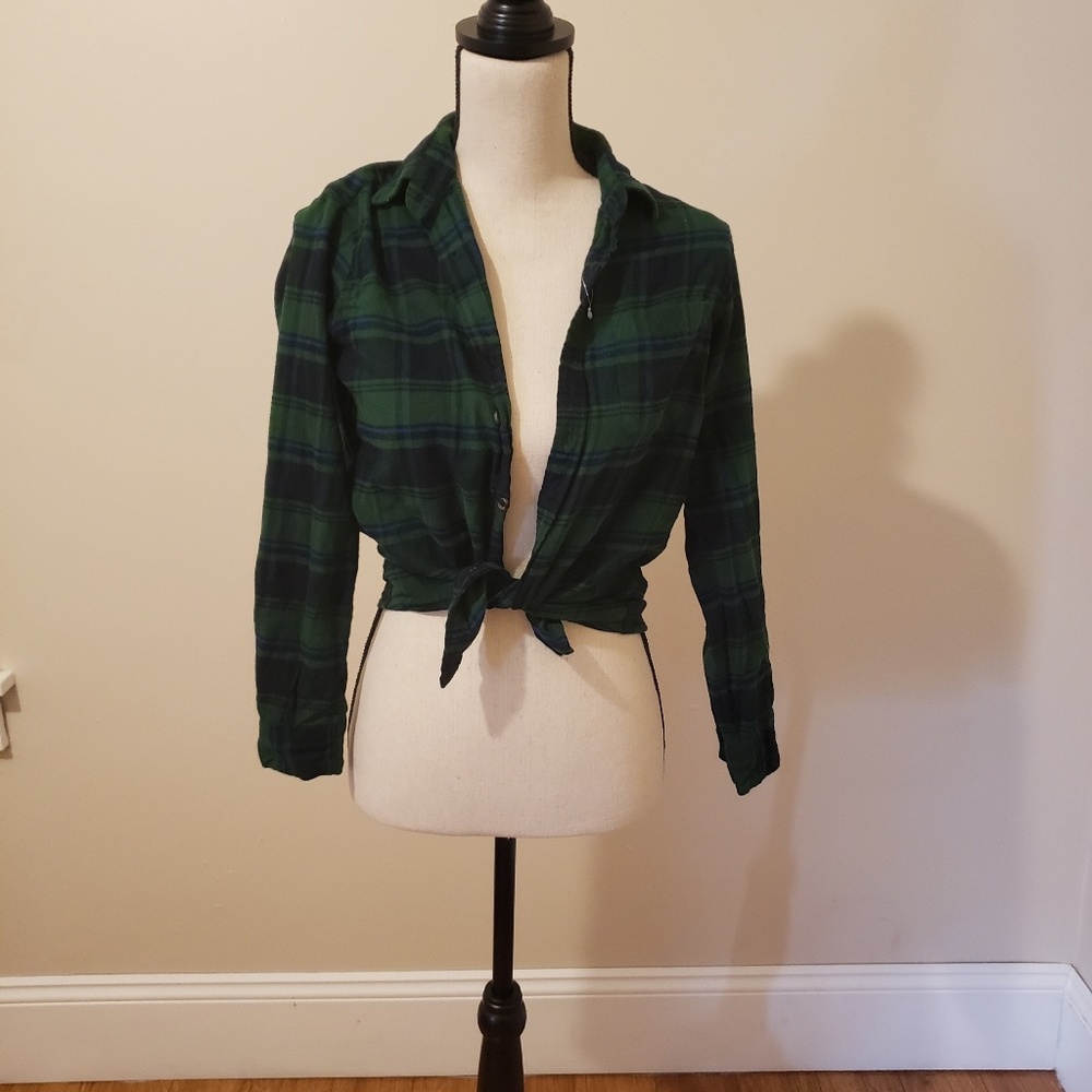 Plaid Button Down